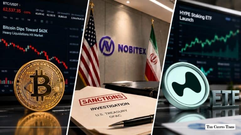 Today in Crypto: Bitcoin Dips Toward $62K on Continued ETF Outflows, US Sanctions Iran’s Nobitex and More