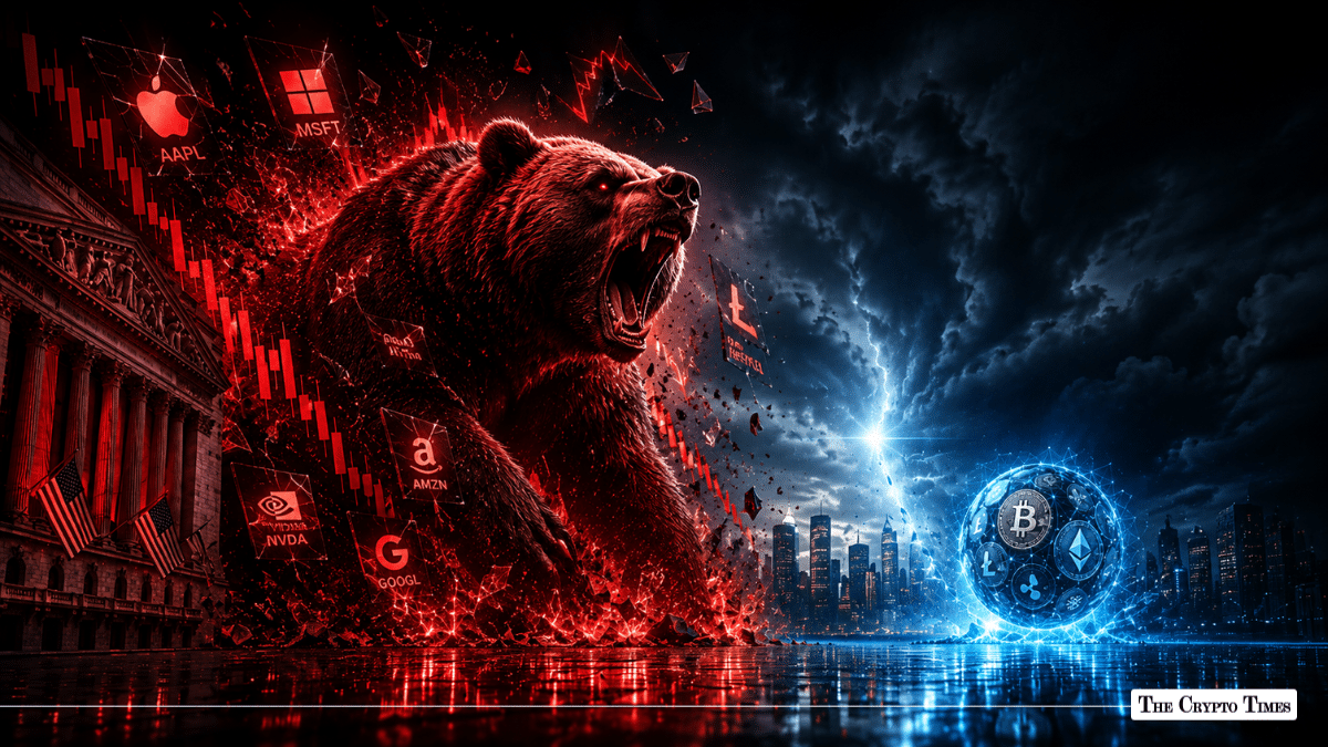 U.S. Stock Market Wipes Out $2T in One Day, Close to Total Crypto Market Cap