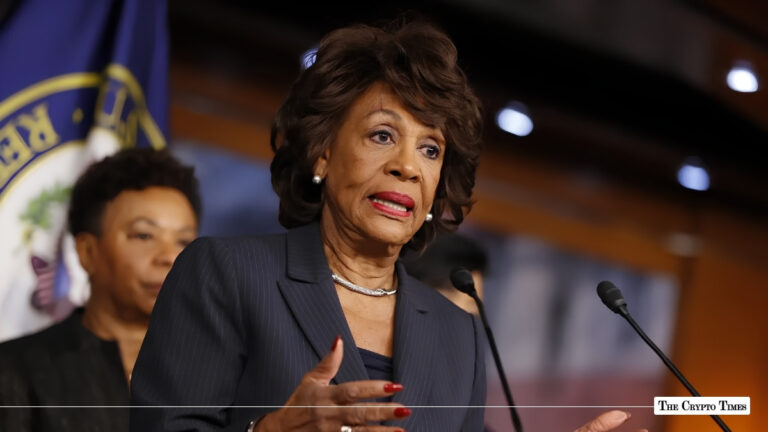 US Rep. Maxine Waters Opposes DOL Plan to Allow Crypto in 401(k)s