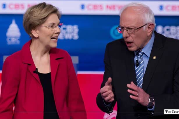 Warren, Sanders Sound Alarm on Crypto's Path Into 401(k)s