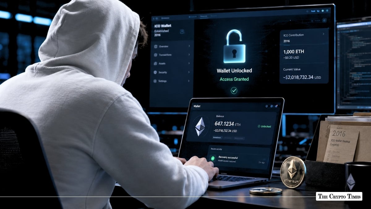 Whitehat Hacker Unlocks $2M Stuck in 2016 Ethereum ICO Contract