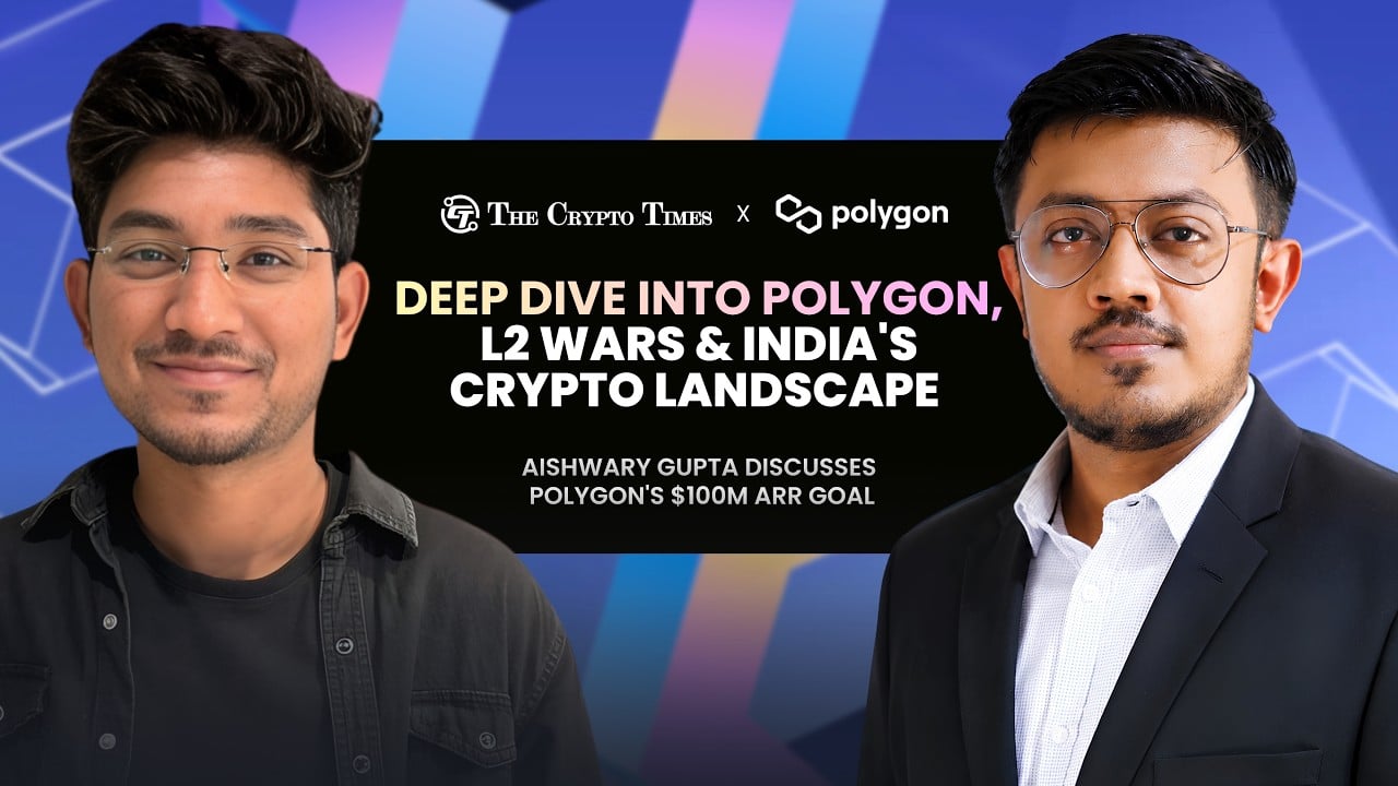 Why Most L1s & L2s Won't Survive Polygon's Aishwary Gupta Breaks It Down The Crypto Times Podcast