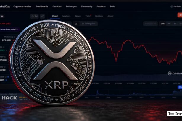 XRP Price Drops to $1.17, Down Almost 10% in a Week
