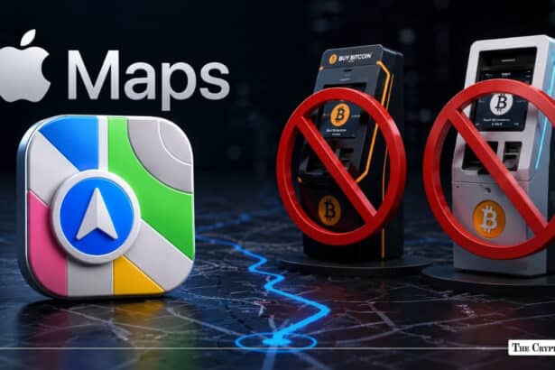 Apple Bans Crypto Ads From Maps as Google Keeps Path Open