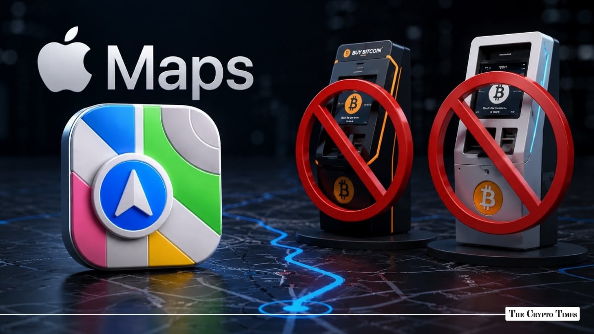 Apple Bans Crypto Ads From Maps as Google Keeps Path Open