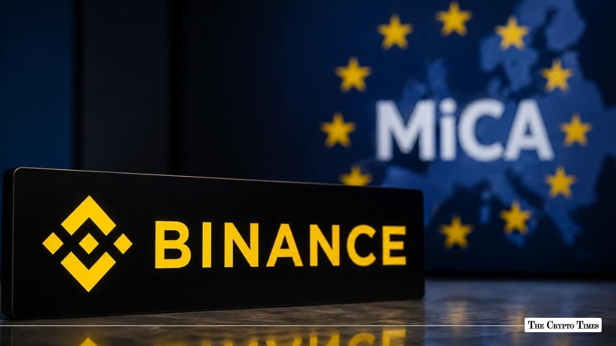 Binance Calls for MiCA to Be Evaluated by Adoption Rather Than Exclusions