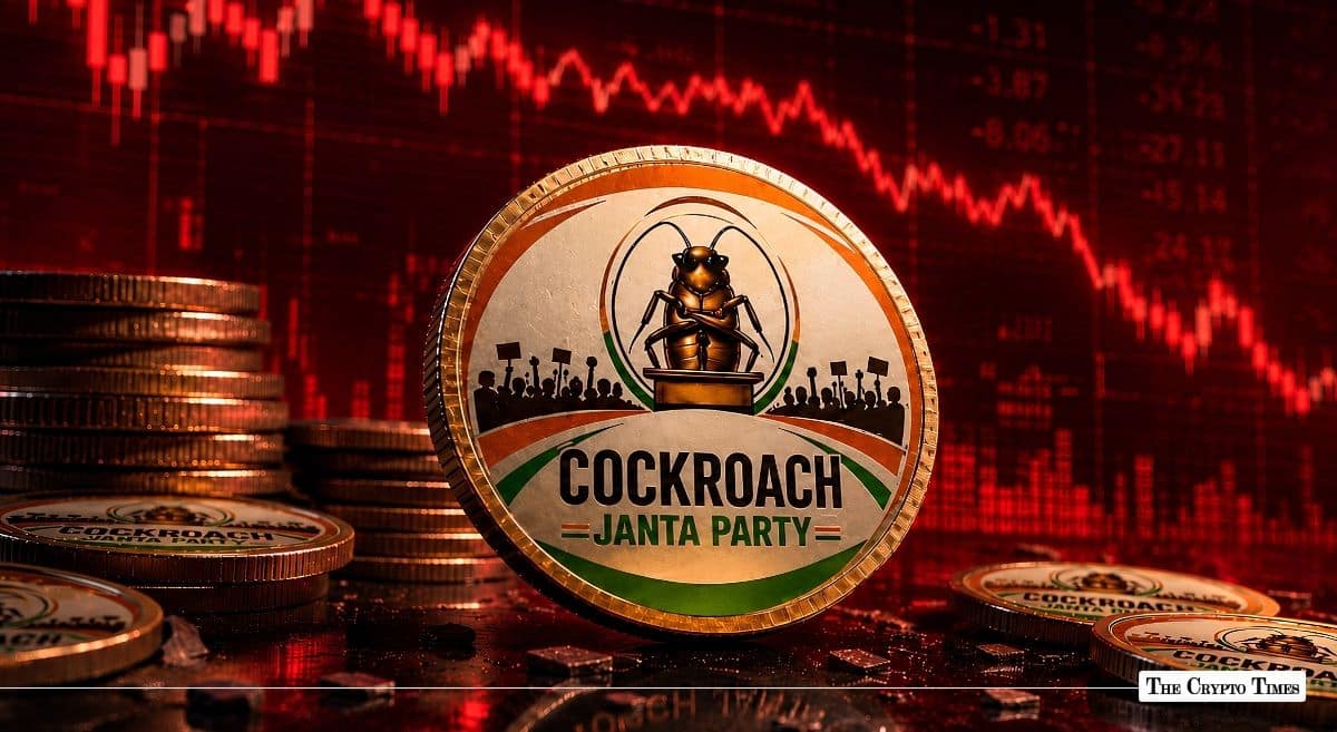 Cockroach Janta Party (CJP) Market Cap Drops 90% from May High