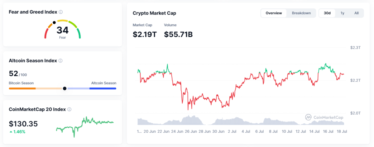 Crypto Market Overview 