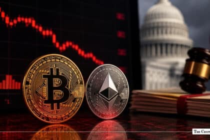 Crypto Market Slumps Amid Clarity Act Vote Delay BTC, ETH Down 3%