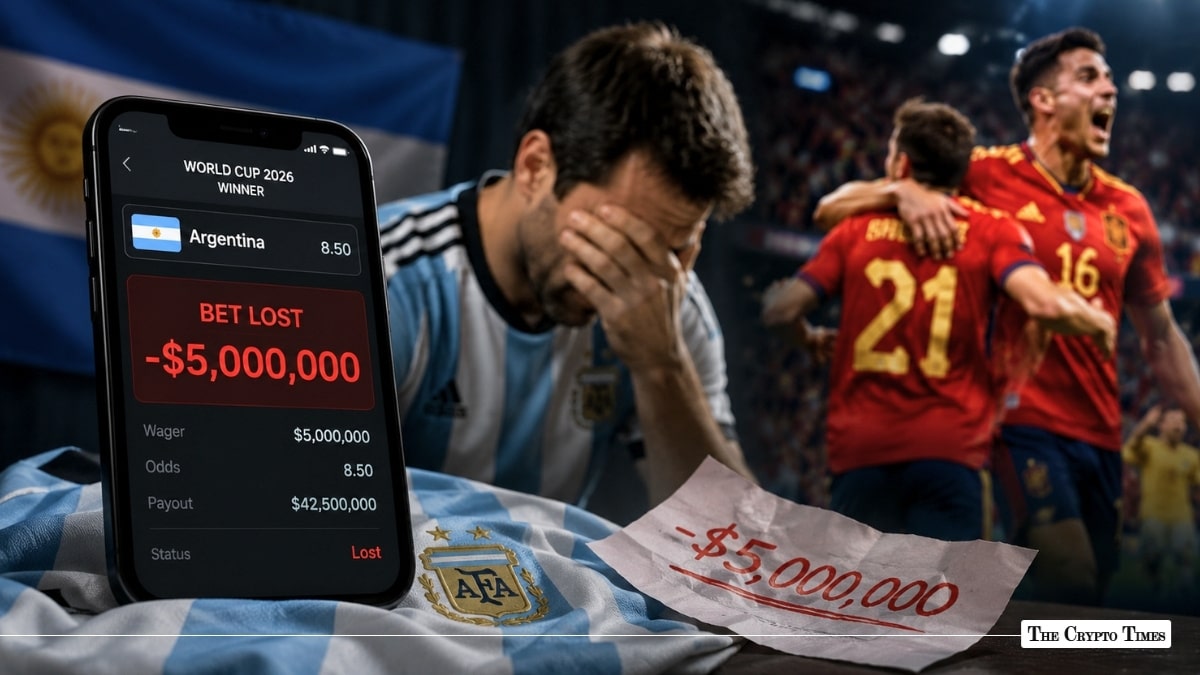 Crypto Trader Loses $5.2M on Spain vs Argentina FIFA World Cup Bet