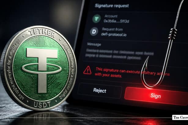 Crypto User Loses $999,999 in USDT to a Single Phishing Signature