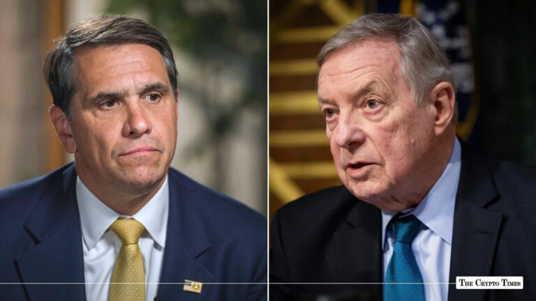Durbin Puts Blanche on the Spot Over Crypto Enforcement Cuts to Trump's Gains