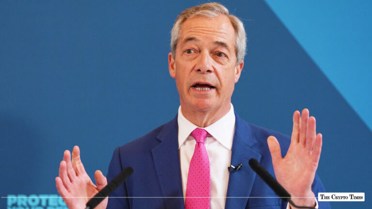 Farage Faces Record 34 Rivals After Crypto Funding Controversy