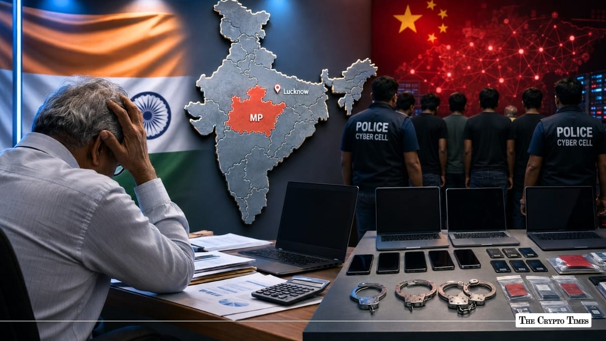 India Sees Major Crypto Crimes 70-Year-Old CA Loses ₹21 Crore in MP & Lucknow Sees 9 Arrests in China-Operated Bust