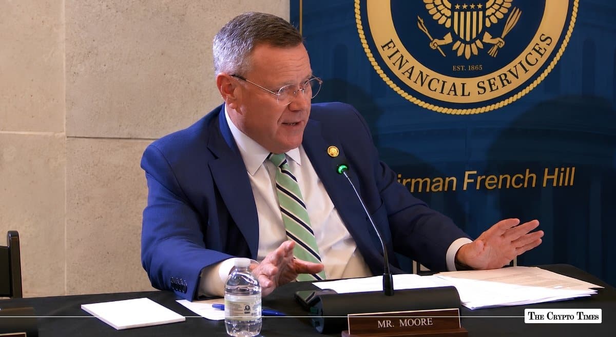 Rep. Tim Moore Says CLARITY Act Can Bring Crypto Firms Back to US