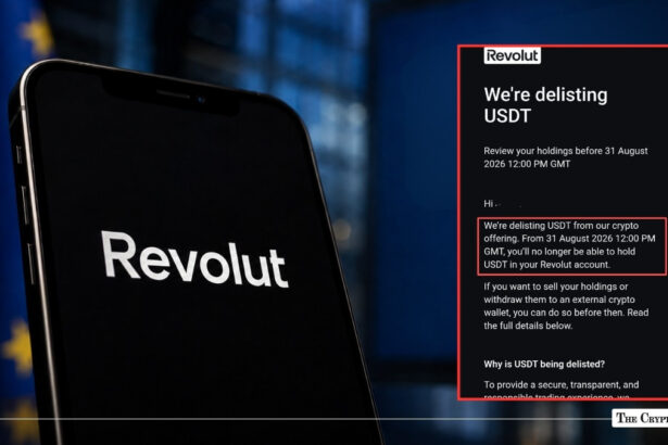 Revolut to Delist USDT by August 31, Joining the MiCA Exodus