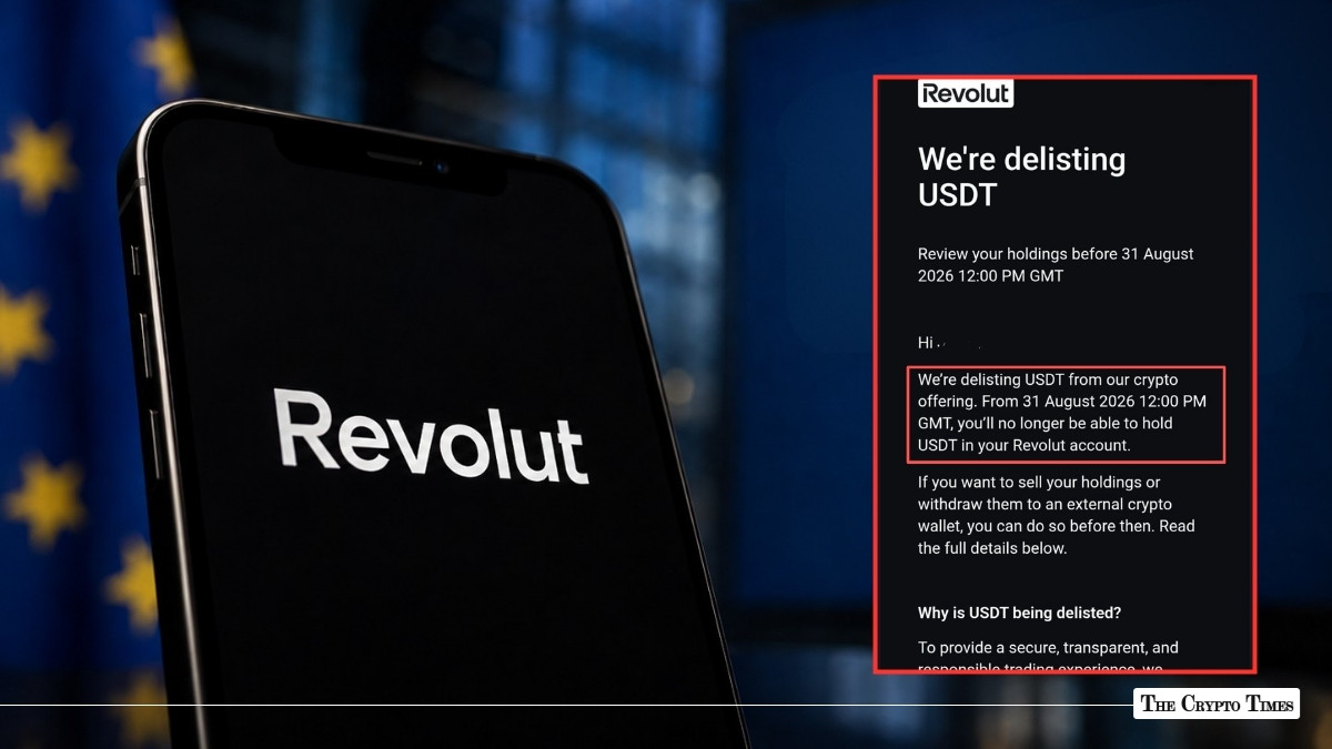 Revolut to Delist USDT by August 31, Joining the MiCA Exodus