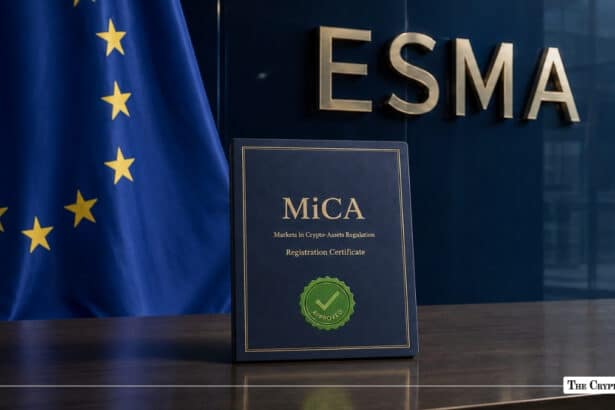Ripple, OSL Join 14 New Firms on MiCA Register as Total Hits 294
