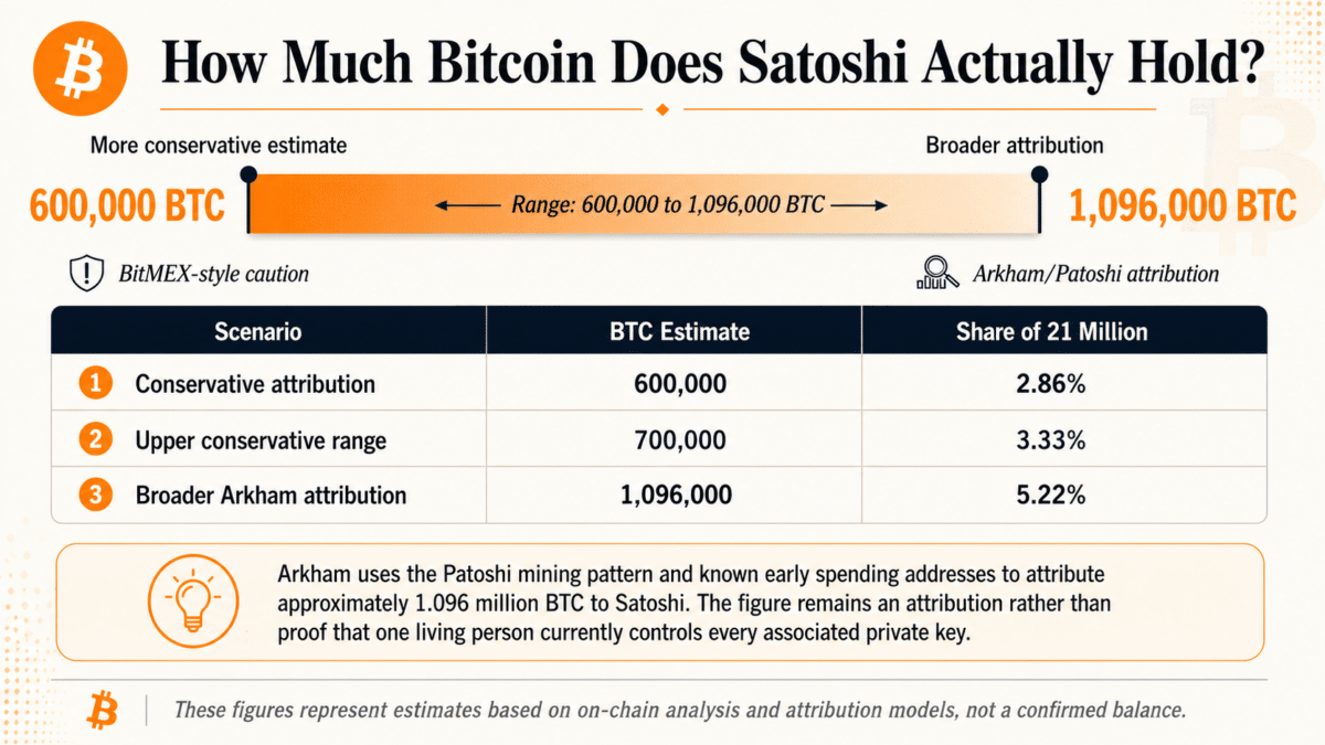 Satoshi Nakamoto Bitcoin Holdings