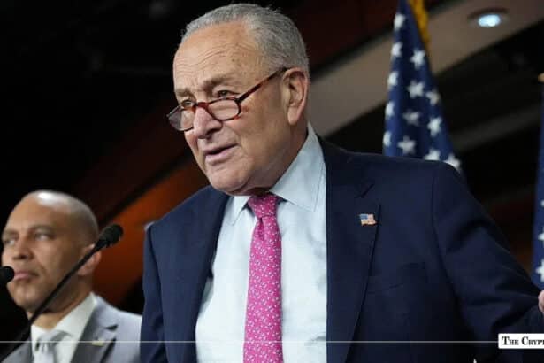 Schumer Sends SEC, CFTC Nominations to White House, Easing CLARITY Hurdle