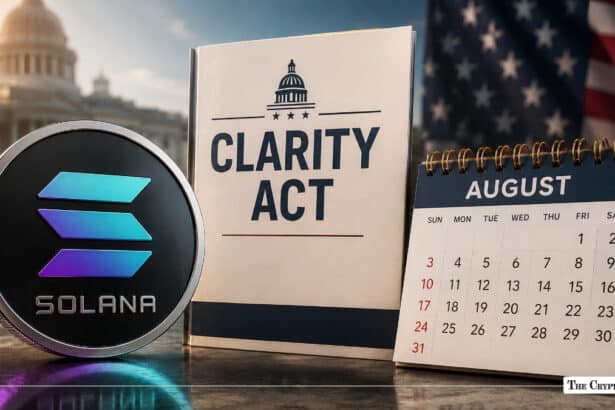 Solana Institute Urges Senate CLARITY Act Vote Before August Recess