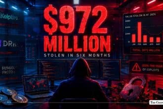 Top 10 Crypto Hacks of H1 2026 How Hackers Drained $972 Million in Six Months