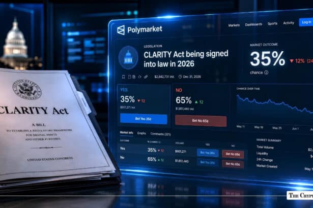 Trump Pushed the CLARITY Act, Polymarket Cut Its Odds to 35%