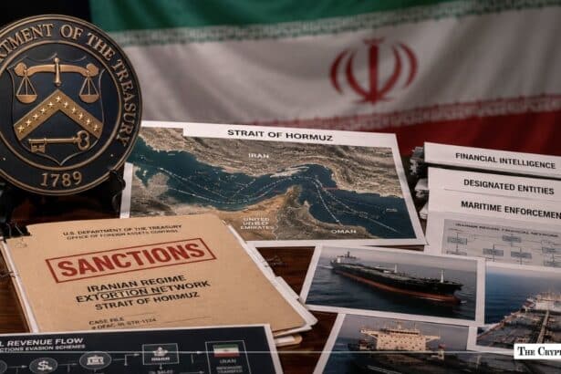 US Targets Iran’s Wartime Crypto Extortion Network in Strait of Hormuz