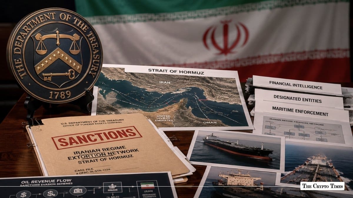 US Targets Iran’s Wartime Crypto Extortion Network in Strait of Hormuz