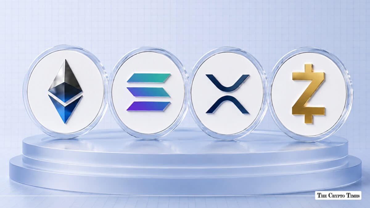 Altcoin Market Cap Crosses $1 Trillion as ETH, SOL, XRP, and ZEC Rally 7-10% in Hours