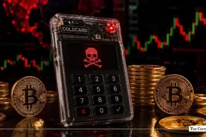 Bitcoin Active Addresses Hit 0.98M After Coldcard Wallet Exploit