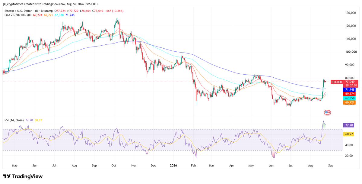 Bitcoin Price Chart