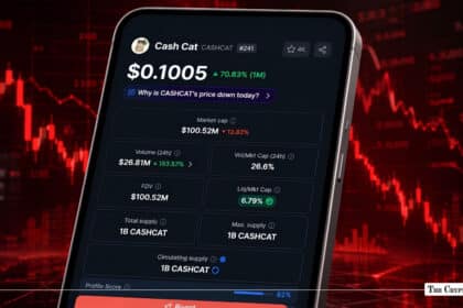 CASHCAT Drops 11% as Traders Watch for a Rebound