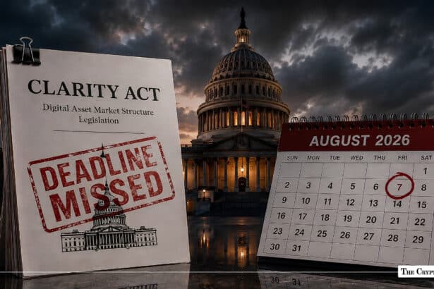 CLARITY Act Misses August 7 Deadline Despite White House Push