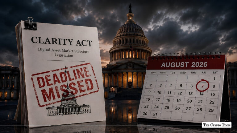 CLARITY Act Misses August 7 Deadline Despite White House Push