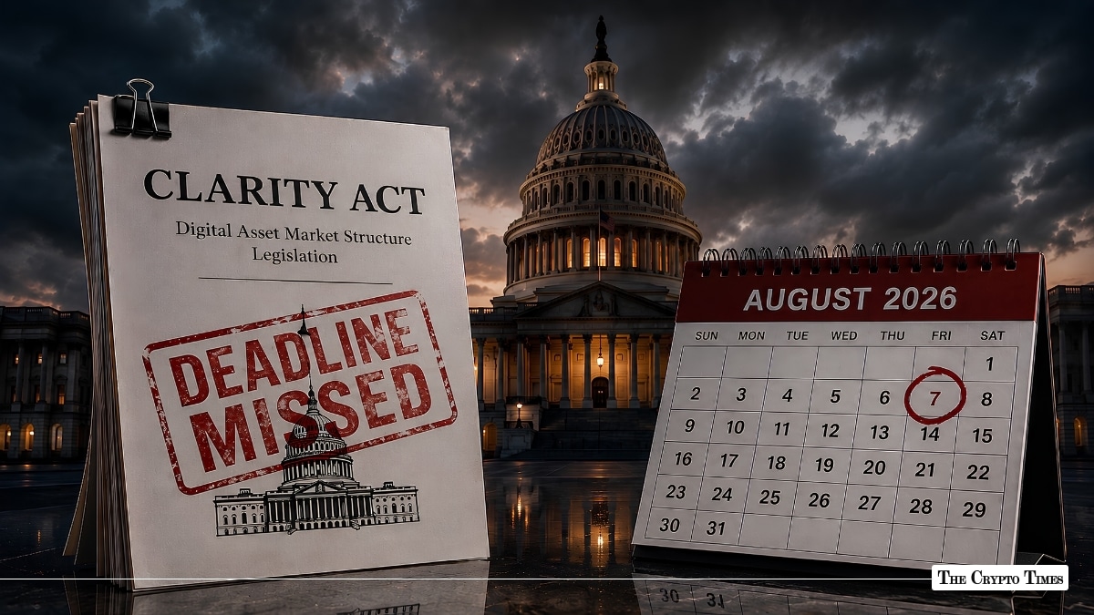 CLARITY Act Misses August 7 Deadline Despite White House Push