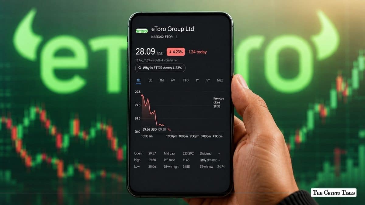 Cantor Fitzgerald cut eToro’s stock price target to $53 from $61