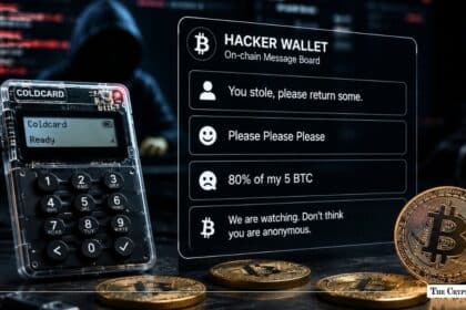Coldcard Hacker's Wallet Turns Into On-Chain Public Bulletin Board