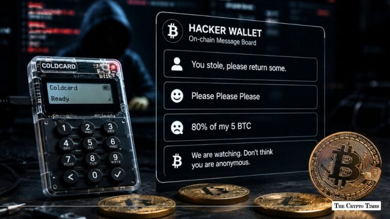 Coldcard Hacker's Wallet Turns Into On-Chain Public Bulletin Board