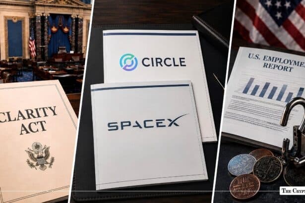 Crypto Week Ahead CLARITY Act Deadline, Jobs Data, Circle & SpaceX Earnings