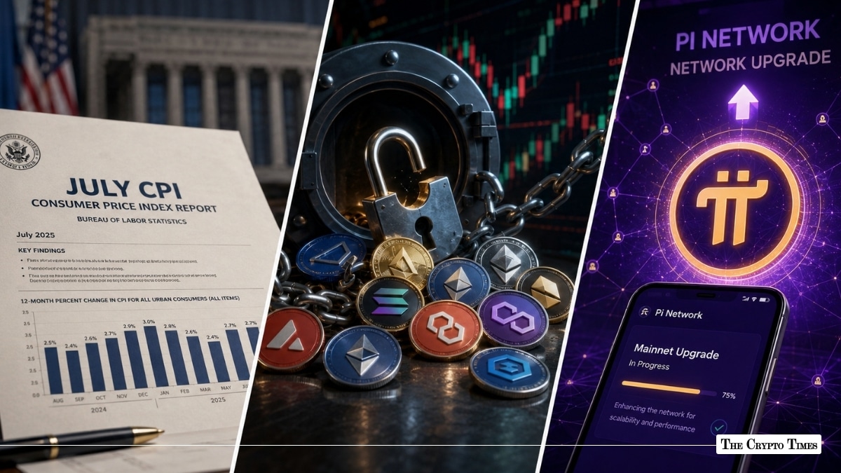 Crypto Week Ahead: July US CPI, Pi Network Upgrade, & Heavy Token Unlocks