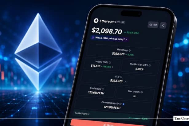 Ethereum Price Hits $2,000: Why Is ETH Price Up Today?