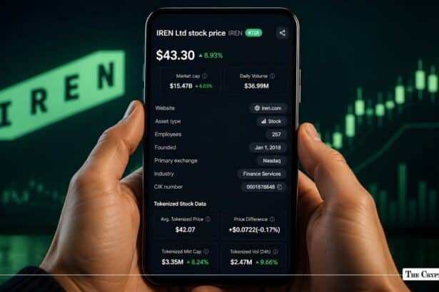 IREN Stock Gains 9% as AI Shift Counters Bitcoin Mining Pressure