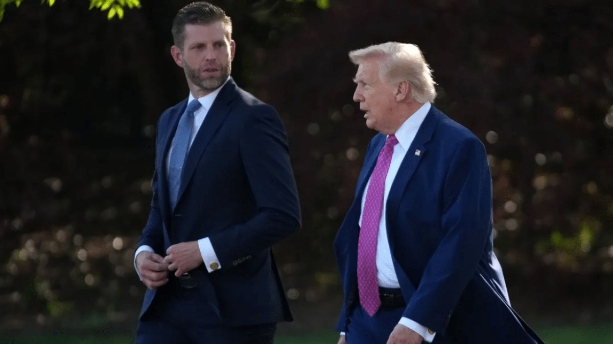 'It's a Fraud' Eric Trump Shuts Down New Trump Coin Launch Rumors