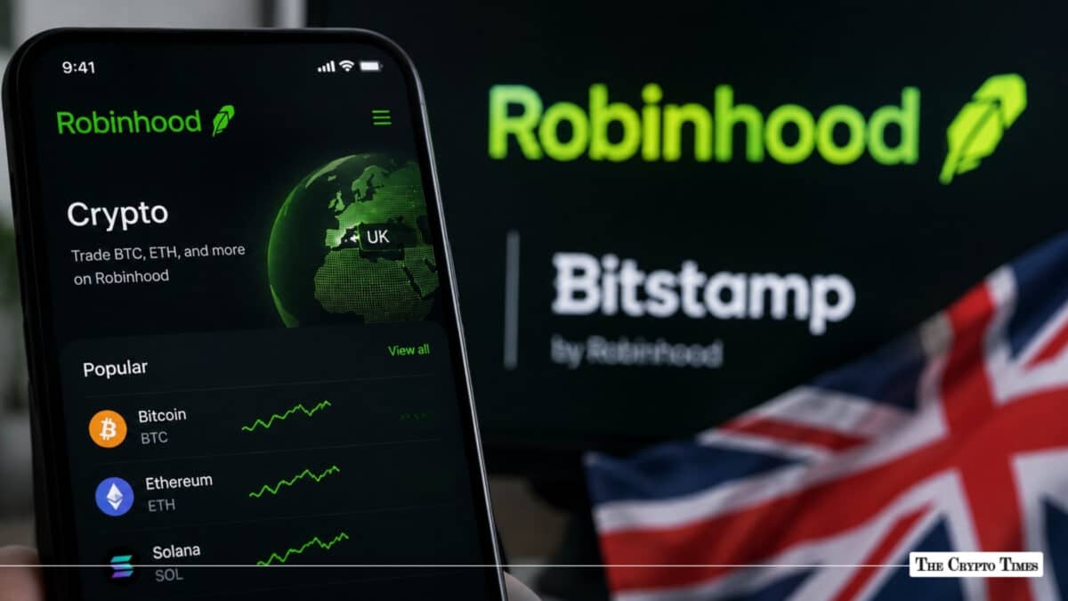 Robinhood Launches UK Crypto Trading With 50+ Assets via Bitstamp