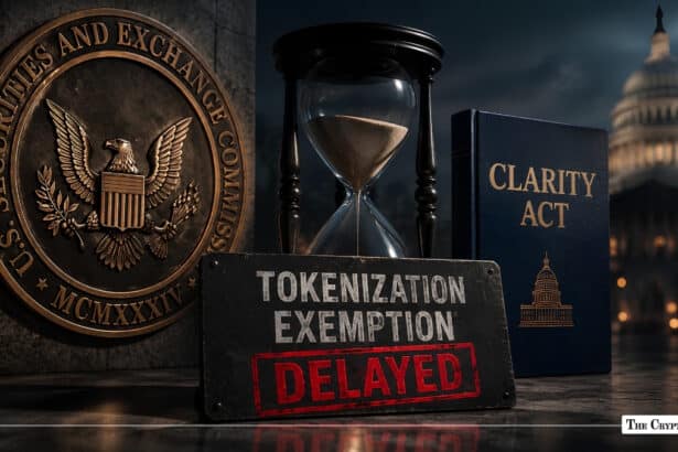 SEC Tokenization Exemption Delayed Over CLARITY Act