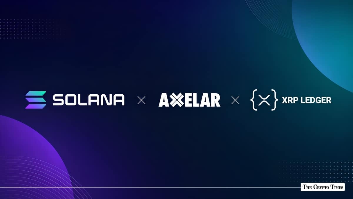 SOL Goes Live on XRP Ledger as Axelar Brings Solana to XRPL