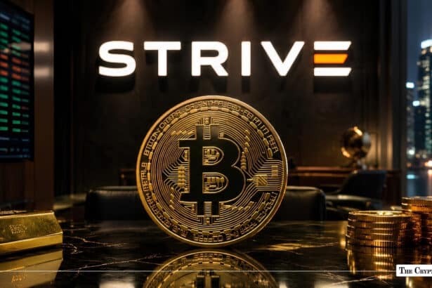 Strive Adds $81.5M in Bitcoin as Corporate Treasury Reaches 21,356