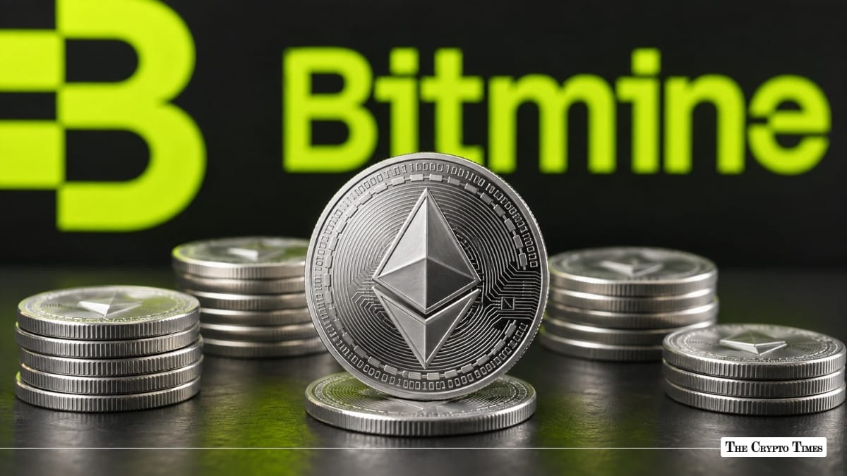 Tom Lee's BitMine Nears 5% of All Ethereum as Treasury Hits 5.8M ETH