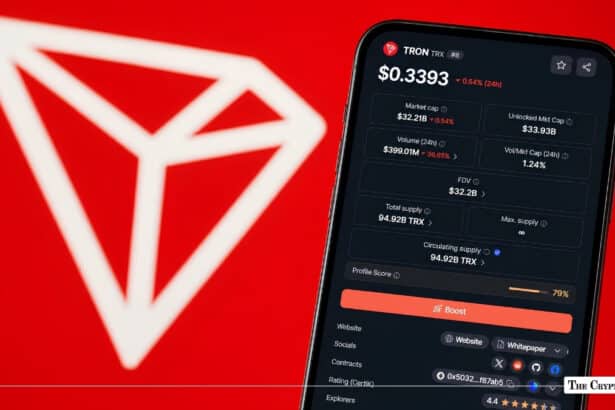 Tron Inc. Adds 146,502 TRX to Treasury, Holdings Cross 711.9 Million